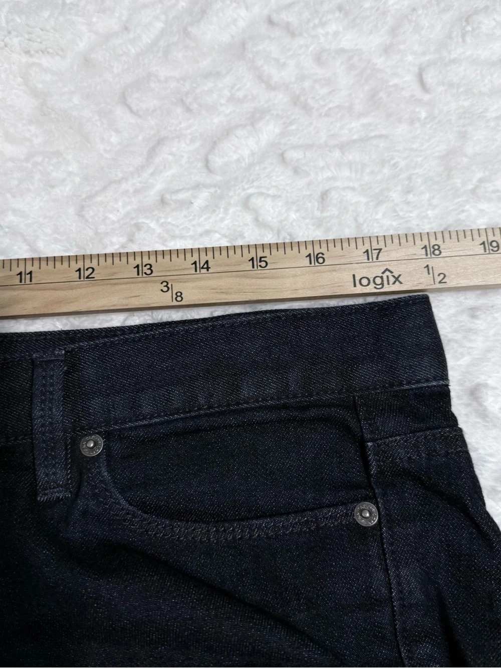 LOFT Dark Wash Denim Women's Boot Cut Jeans - Size 12 - NWOT - Picture 5 of 14